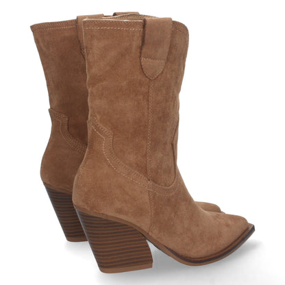 Botin de Tacon Campero-Camel